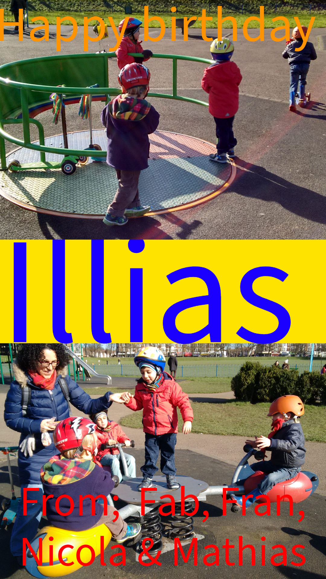BD Illias – Fab, Fran, Nicola & Mathias